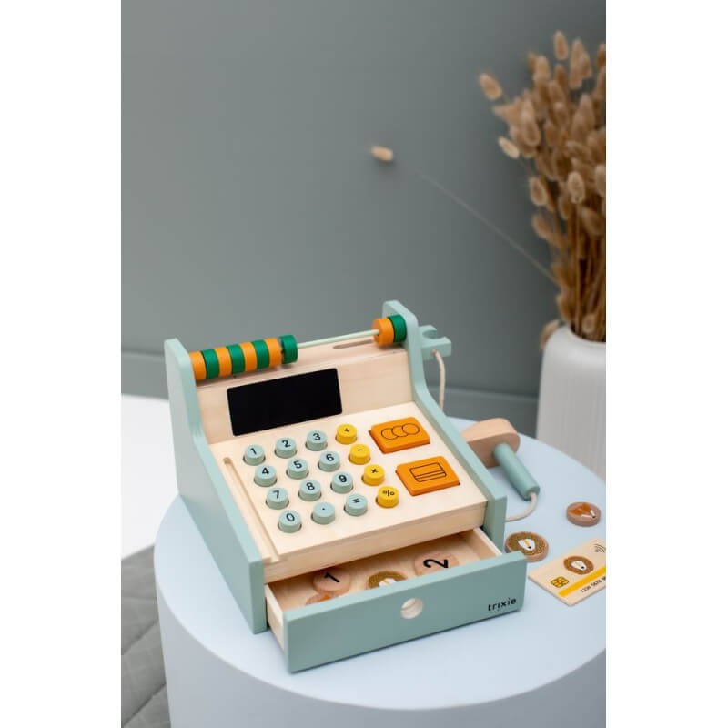 Drewniana kasa sklepowa z akcesoriamia / Trixie