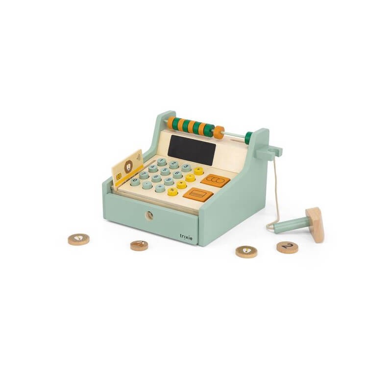 Drewniana kasa sklepowa z akcesoriamia / Trixie