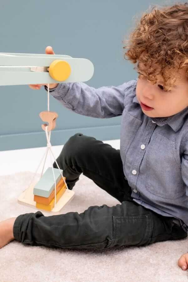 Drewniany dźwig budowlany / Trixie