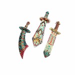 Zrób to sam - mozaiki PIRACKIE SZABLE / Djeco DJ07913