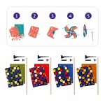 Zrób to sam - wiatraki WZORY / Djeco