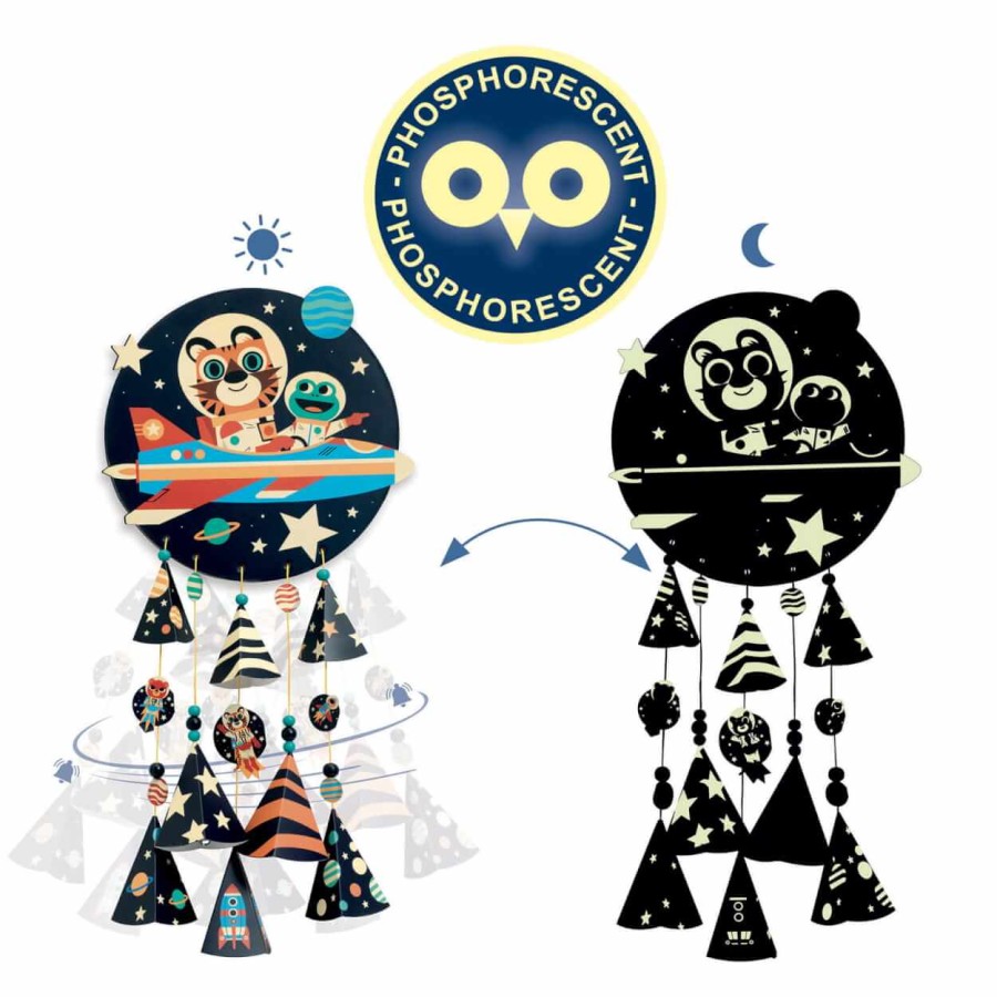 Zrób to sam - dzwonek wietrzny GWIAZDY / Djeco