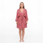 Szlafrok kimono bambusowe - Secret garden / Lullalove
