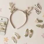 Spinki do włosów Shimmer Snowflake / Rockahula