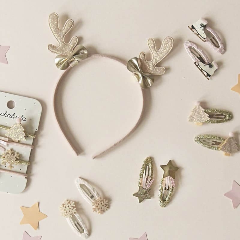 Spinki do włosów Shimmer Snowflake / Rockahula