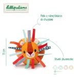 Piłeczka z dzwoneczkiem i szeleszczącą folią Lew Jack 6 m+ / Lilliputiens