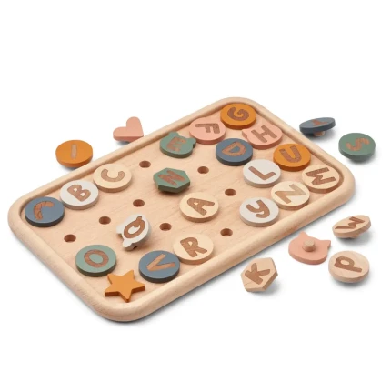 Tablica aktywizująca Russell - Mustard multi mix / Liewood