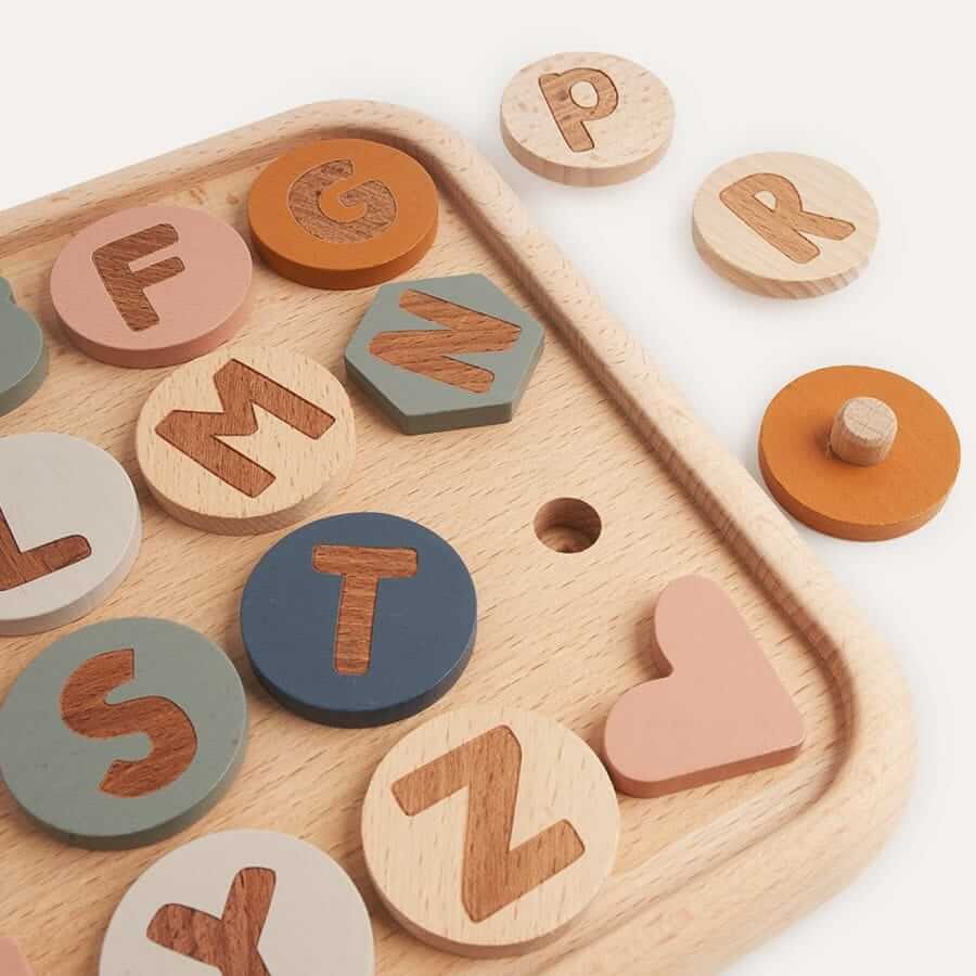 Tablica aktywizująca Russell - Mustard multi mix / Liewood