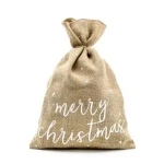 Worek jutowy Merry Christmas / Party Deco