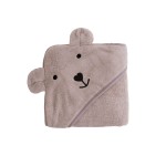 Ręcznik bambusowy z kapturkiem 85x85cm – latte / Bolo