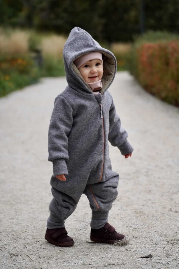 Kombinezon wełniany GREY / Patulove
