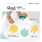 Przyssawki antypoślizgowe do wanny meduzy Grippi Jellyfish - Minty yellow / QUUT