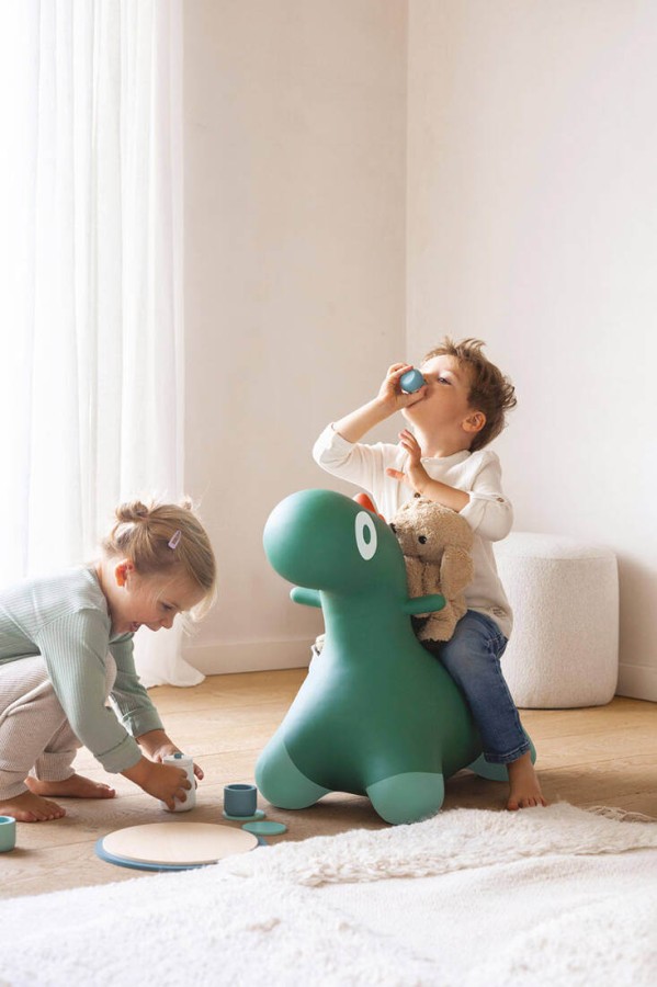 Skoczek Hoppi Dino - Garden green / QUUT