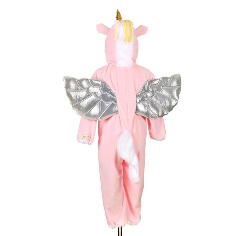 Kostium kombinezon kigurumi jednorożec ze srebrnymi skrzydłami / Souza!