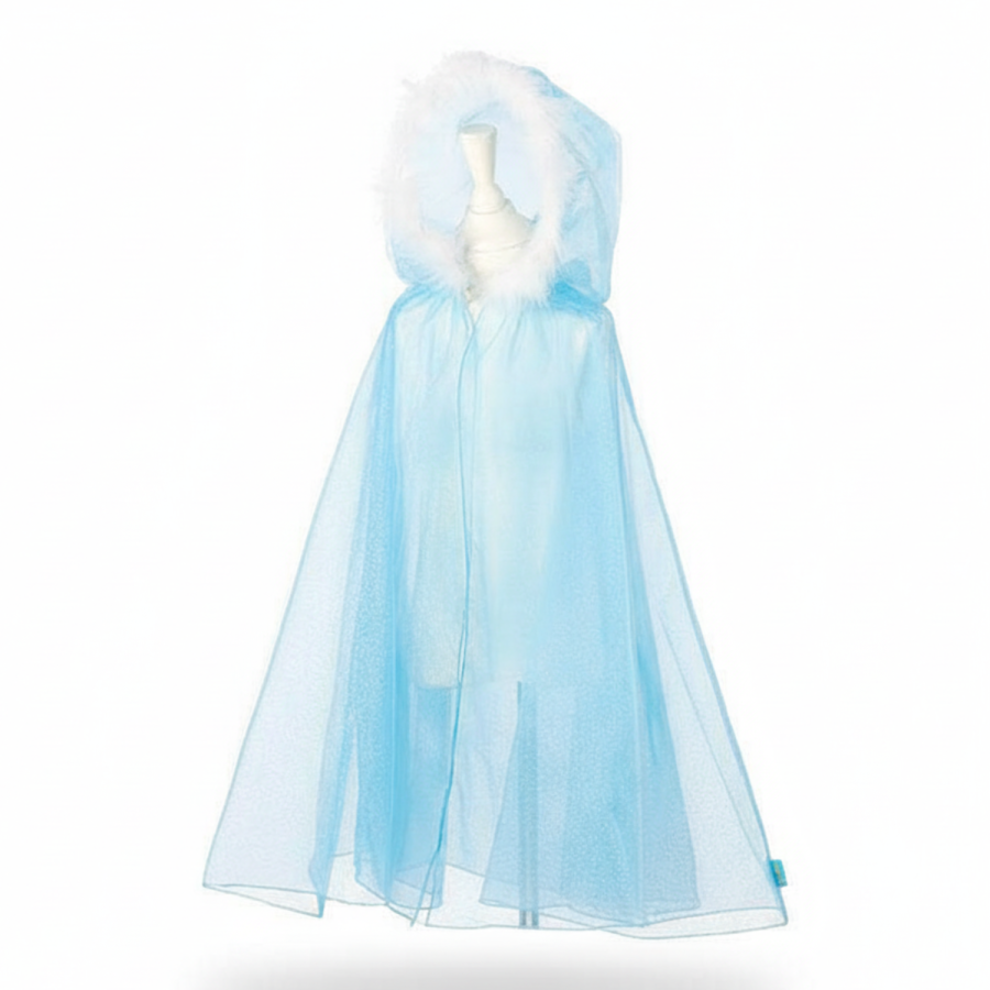 Kostium peleryna królowej śniegu z kapturem / Souza!