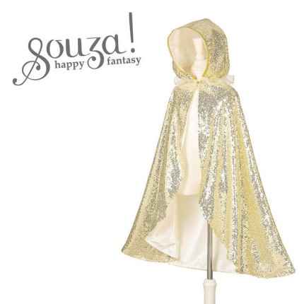 Kostium złota peleryna z kapturem księżniczka Amelia / Souza!
