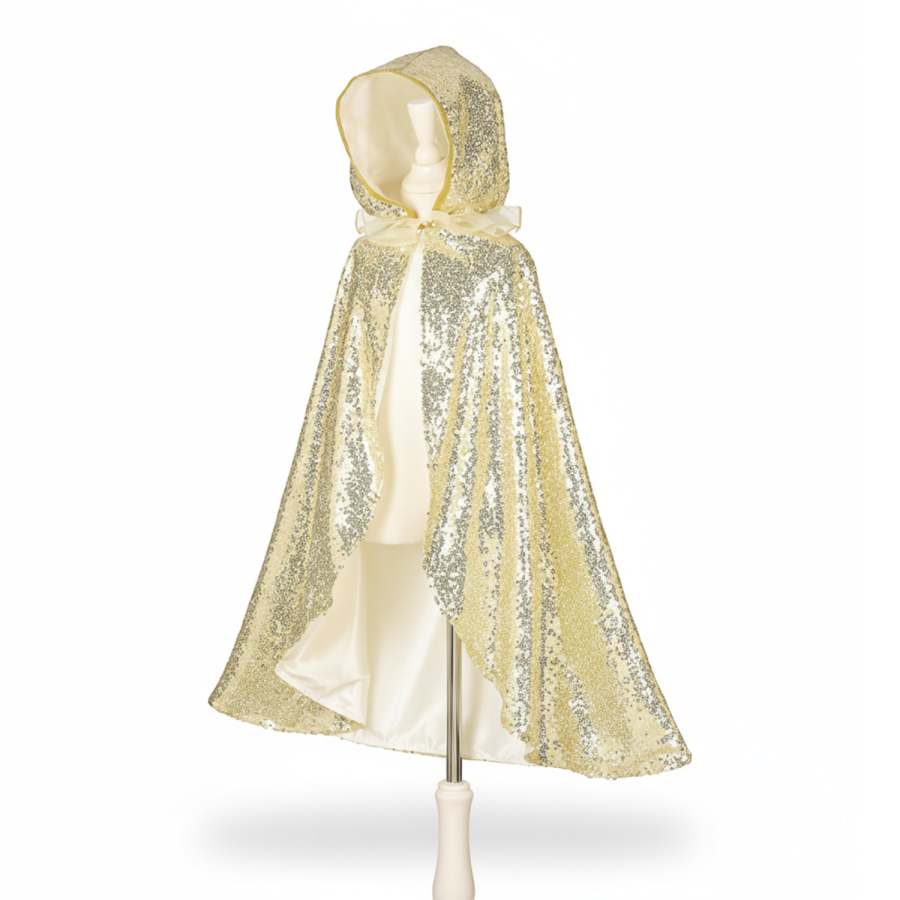 Kostium złota peleryna z kapturem księżniczka Amelia / Souza!