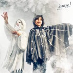 Kostium peleryna z kapturem Nietoperz / Souza!