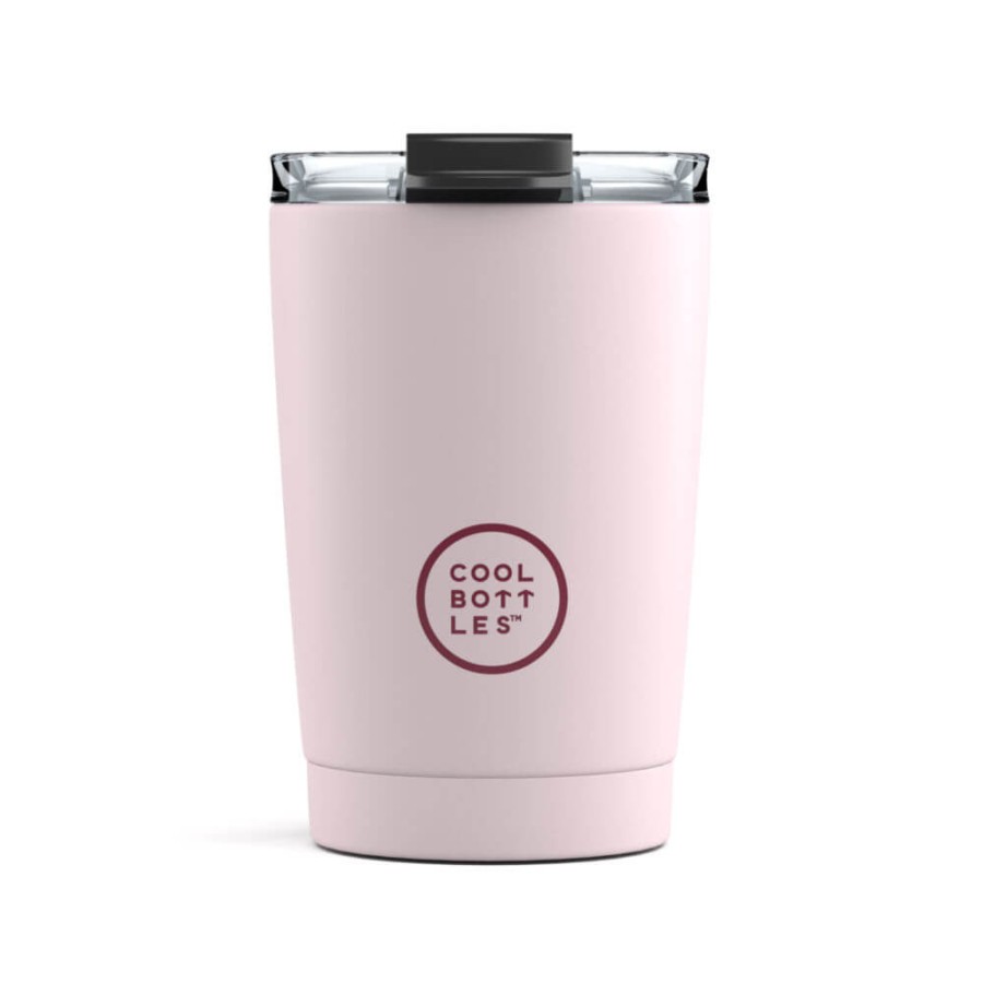 Kubek termiczny Triple cool - Pastel Pink, 330ml / Cool Bottles