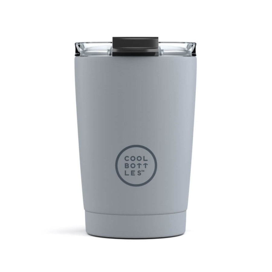Kubek termiczny Triple cool - Pastel Grey, 330ml / Cool Bottles