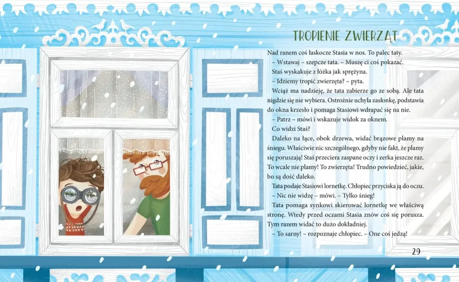 Staś Pętelka. Ferie w lesie / Wydawnictwo Zielona Sowa