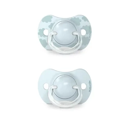 Smoczek fizjologiczny SX Pro Dreams 0-6m niebieski, 2 szt. / Suavinex