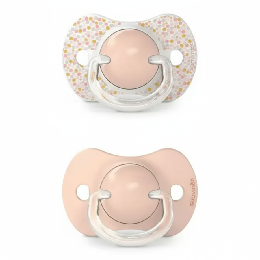 Smoczek fizjologiczny SX Pro Dreams 6-18m brzoskwiniowy, 2 szt. / Suavinex