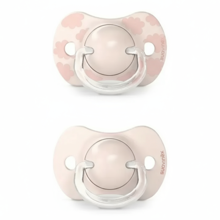 Smoczek fizjologiczny SX Pro Dreams 0-6m różowy, 2 szt. / Suavinex
