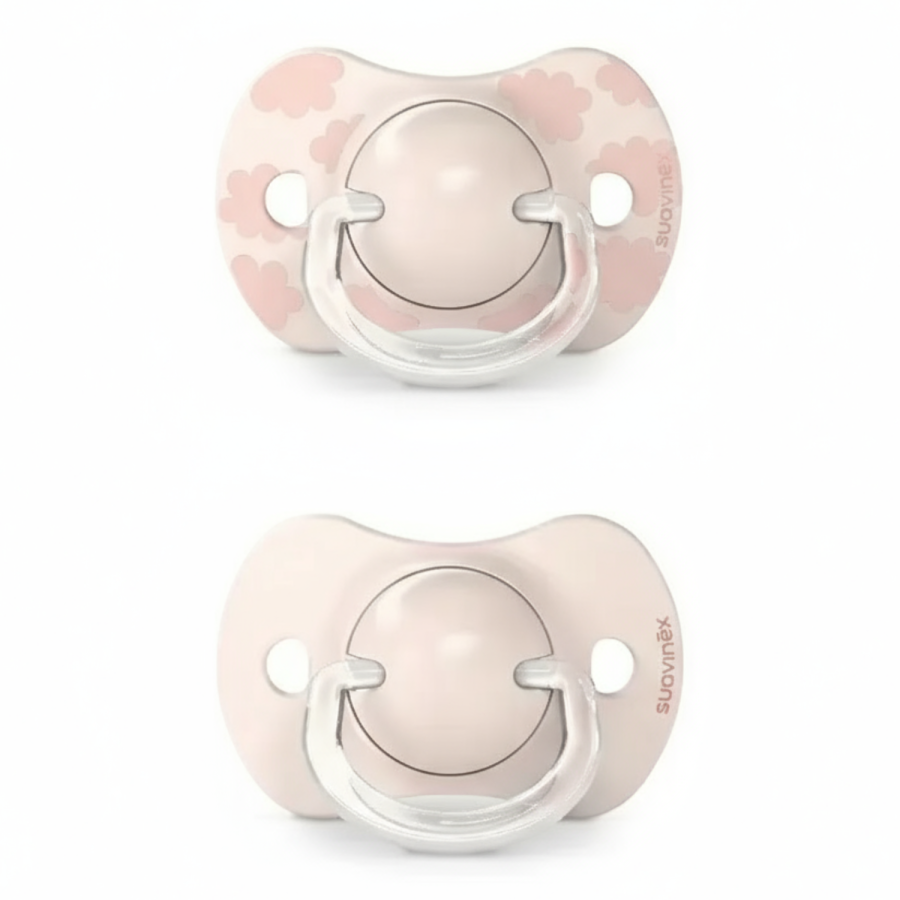 Smoczek fizjologiczny SX Pro Dreams 0-6m różowy, 2 szt. / Suavinex