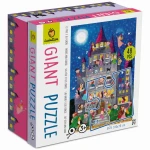GIANT PUZZLE – puzzle podłogowe – ZAMEK Z WRÓŻKAMI I ORKAMI / Ludattica