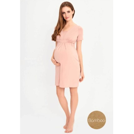 Koszula Classic z krótkim rękawem - pudrowy róż / Cool Mama