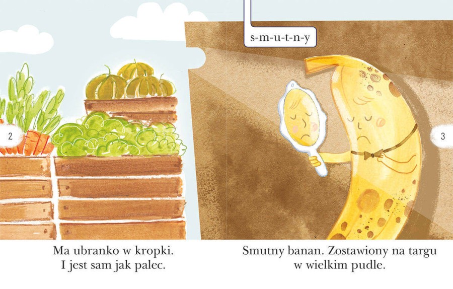 Samotny banan. Czytam sobie EKO. Poziom 1/ HarperCollins