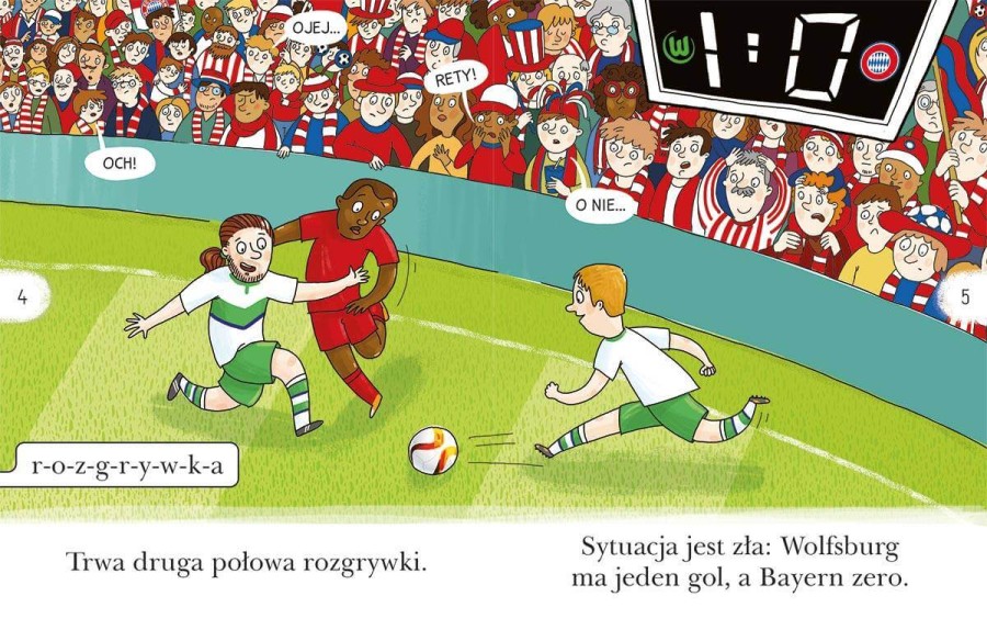 Lewy. Gola! Czytam sobie. Poziom 1 / HarperCollins