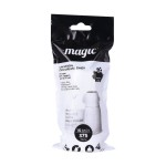 Kosz na zużyte pieluchy Magic Majestic - szary (na 25 pieluch) + worki / Magic