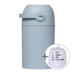 Kosz na zużyte pieluchy Magic Majestic - niebieski (na 25 pieluch) + worki / Magic