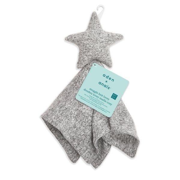 Miękka przytulanka Snuggle Knit - Heather Grey / aden+anais