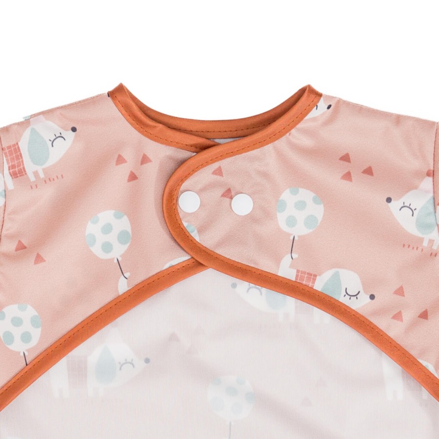 Śliniak z rękawami Woof / Moon Bloom