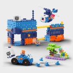 Klocki MINI Waffle City Posterunek Policji 280 el. / Marioinex