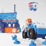 Klocki MINI Waffle City Posterunek Policji 280 el. / Marioinex