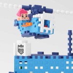 Klocki MINI Waffle City Posterunek Policji 280 el. / Marioinex