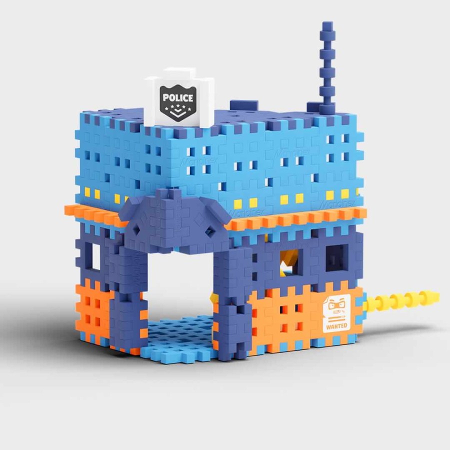 Klocki MINI Waffle City Posterunek Policji 280 el. / Marioinex