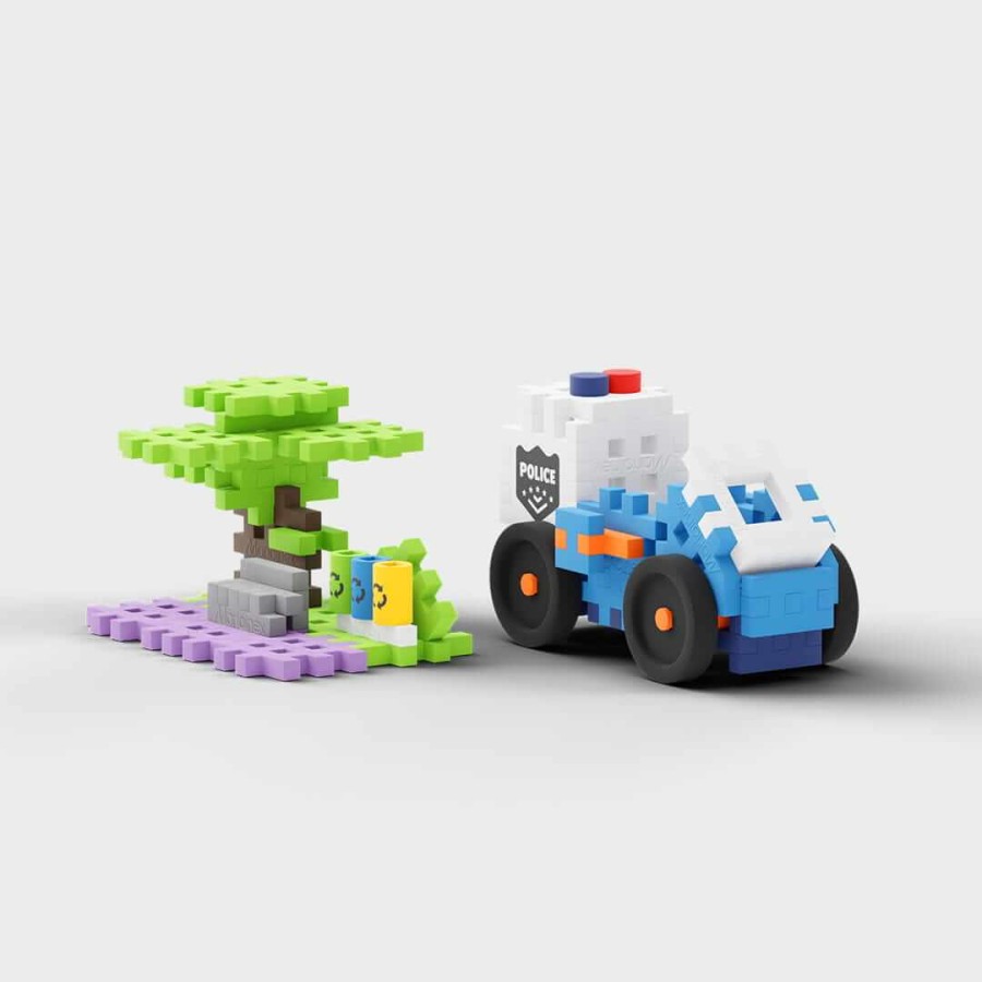 Klocki MINI Waffle City Posterunek Policji 280 el. / Marioinex