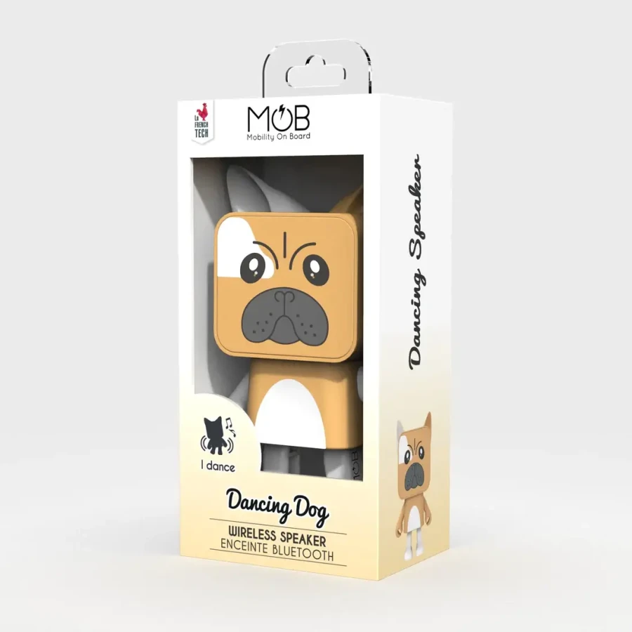 Tańczący głośnik Dancing Animals - Bulldog / MOB