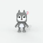 Tańczący głośnik Dancing Animals - Wilk / MOB