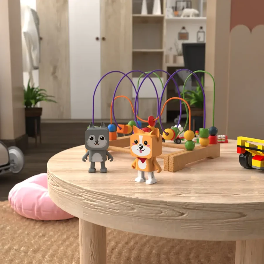 Tańczący głośnik Dancing Animals - Wilk / MOB