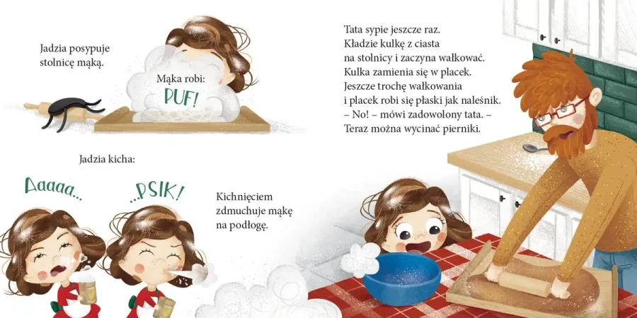 Jadzia Pętelka piecze pierniki / Wydawnictwo Zielona Sowa