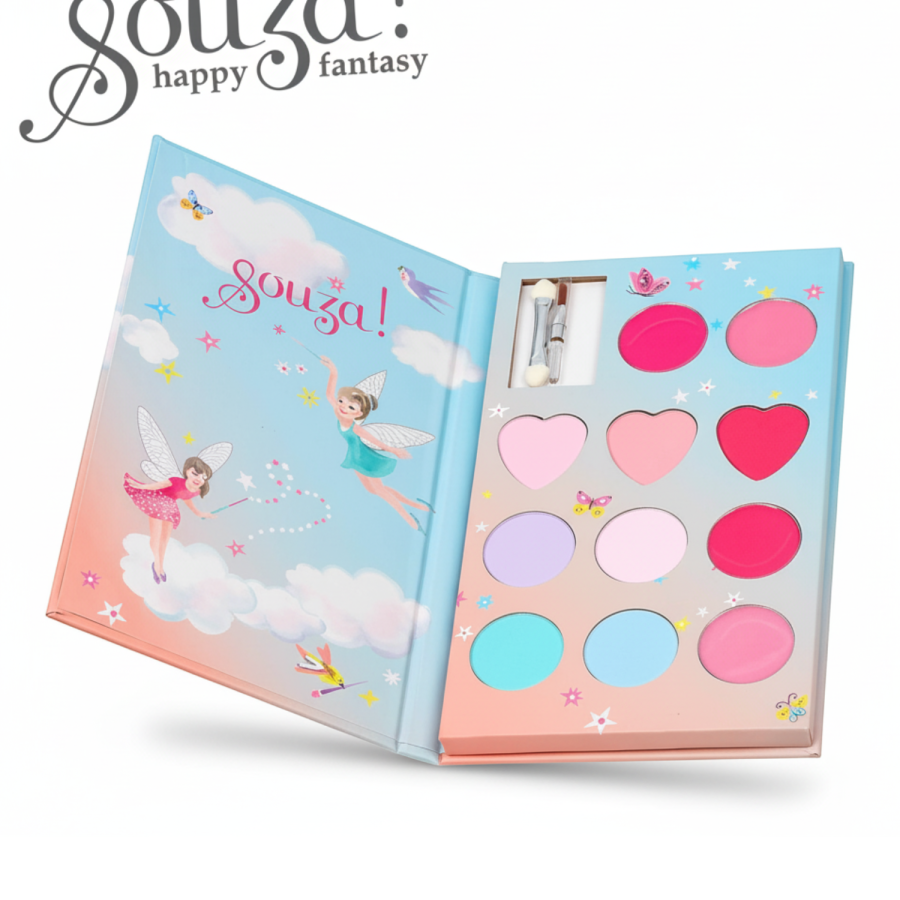 Kasetka z 11 cieniami do powiek dla dzieci Elf / Souza!