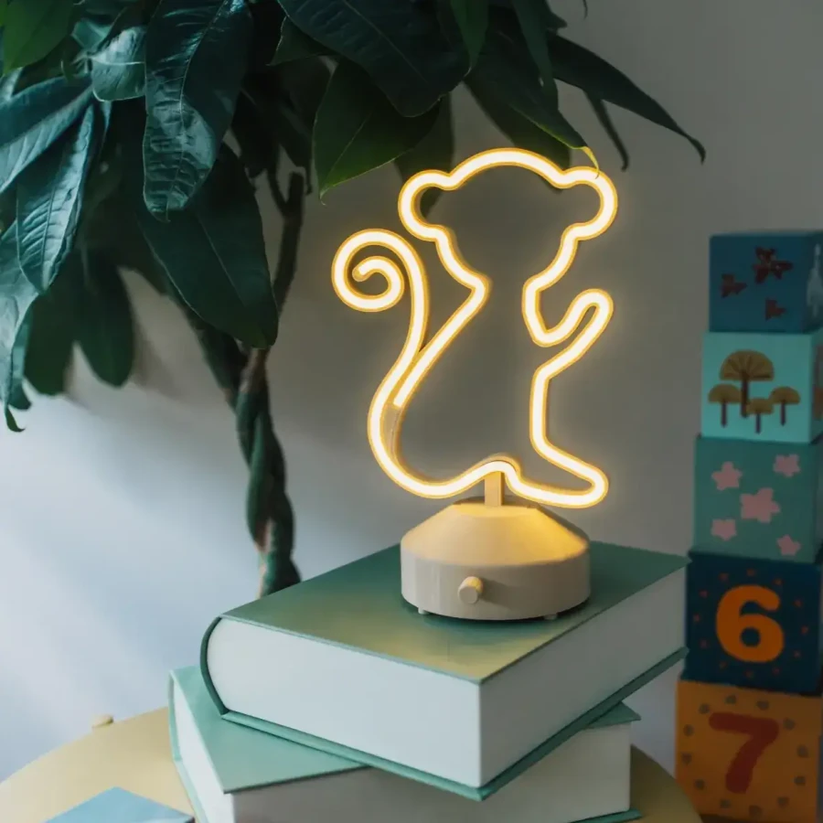 Przenośna lampka do pokoju dziecka - Małpka Benio / Dream ON