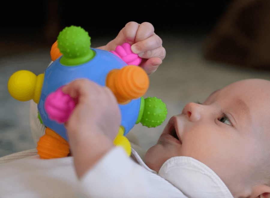 Woblii Kula. Zabawka sensoryczna. / Fat Brain Toys