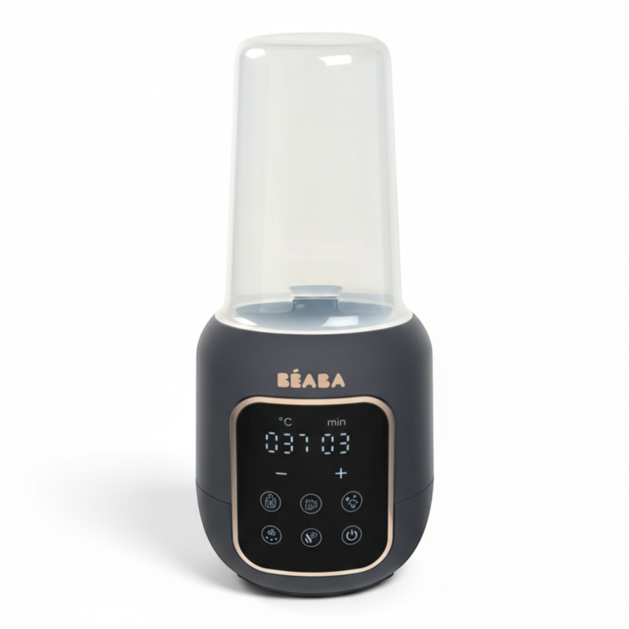 Wielofunkcyjny podgrzewacz i sterylizator parowy do butelek i słoiczków 5w1 Multi Milk Night blue / Beaba